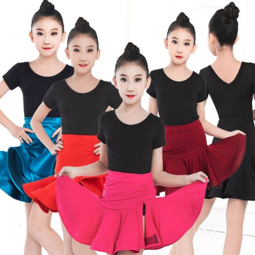 Girls competition professional latin dance dresses modern dance stage performance rumba salsa chacha dance dresses costumes
